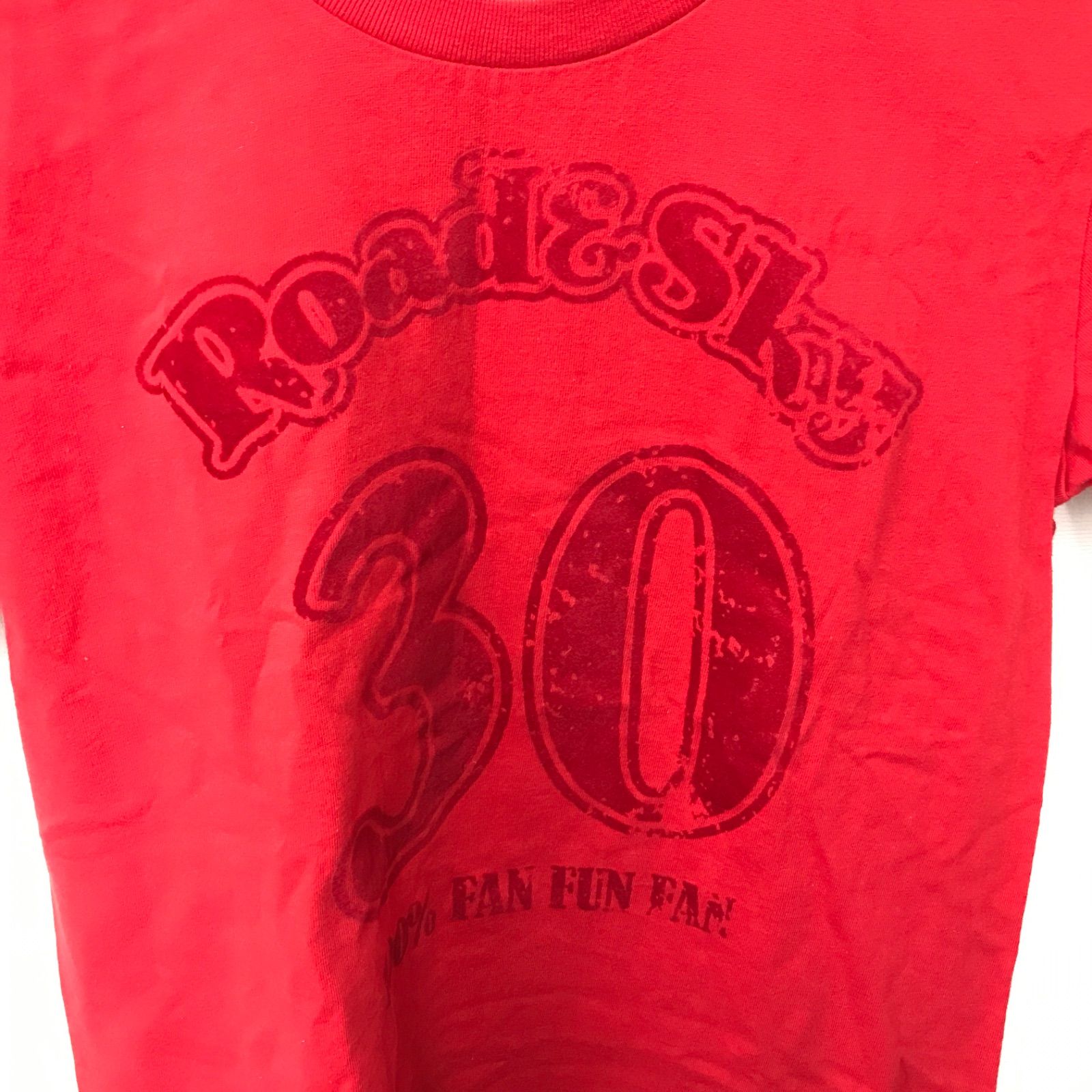 M12052 浜田省吾 ファンクラブ 30周年 限定 Tシャツ レッド Sサイズ