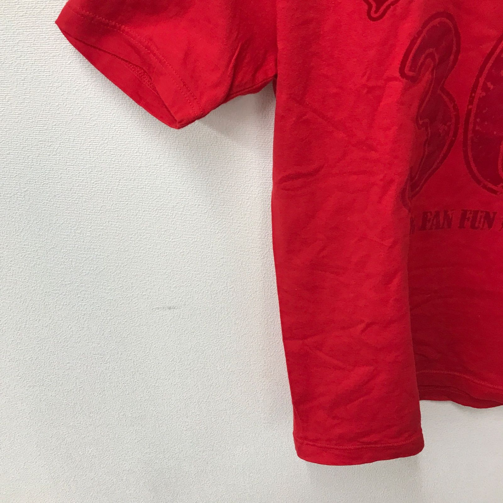 M12052 浜田省吾 ファンクラブ 30周年 限定 Tシャツ レッド Sサイズ