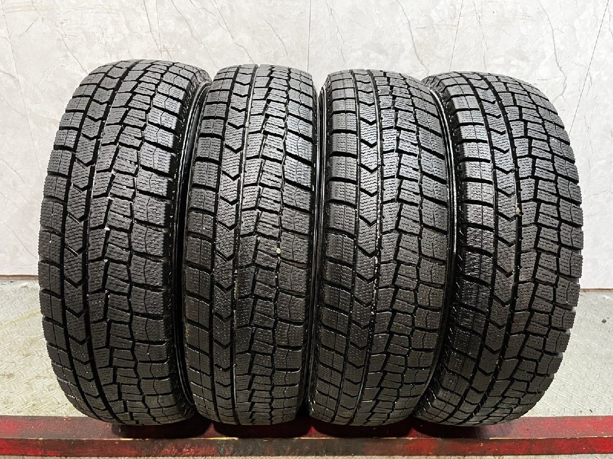 走行短め DUNLOP WINTER MAXX WM 02 165|65 R 15 15インチ スタッドレス 4本 21年製 タフト デリカD 2 ソリオ ルノー|トゥインゴ等 MTJ 843
