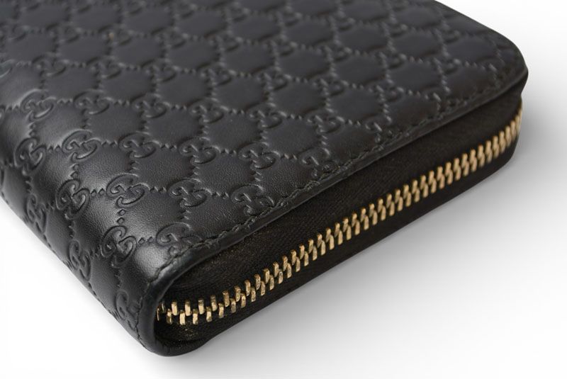 ◇美品◇グッチ　マイクログッチシマレザー　長財布　ブラック　449391 Amazon.co.jp: [グッチ]GUCCI マイクログッチシマ レザー ラウンド