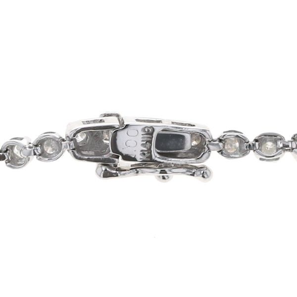 テニスブレスレット ダイヤモンド1.00ct K14 WG ホワイトゴールド K14WG ホワイトゴールド ブレスレット ダイヤモンド 1.00ct テニス