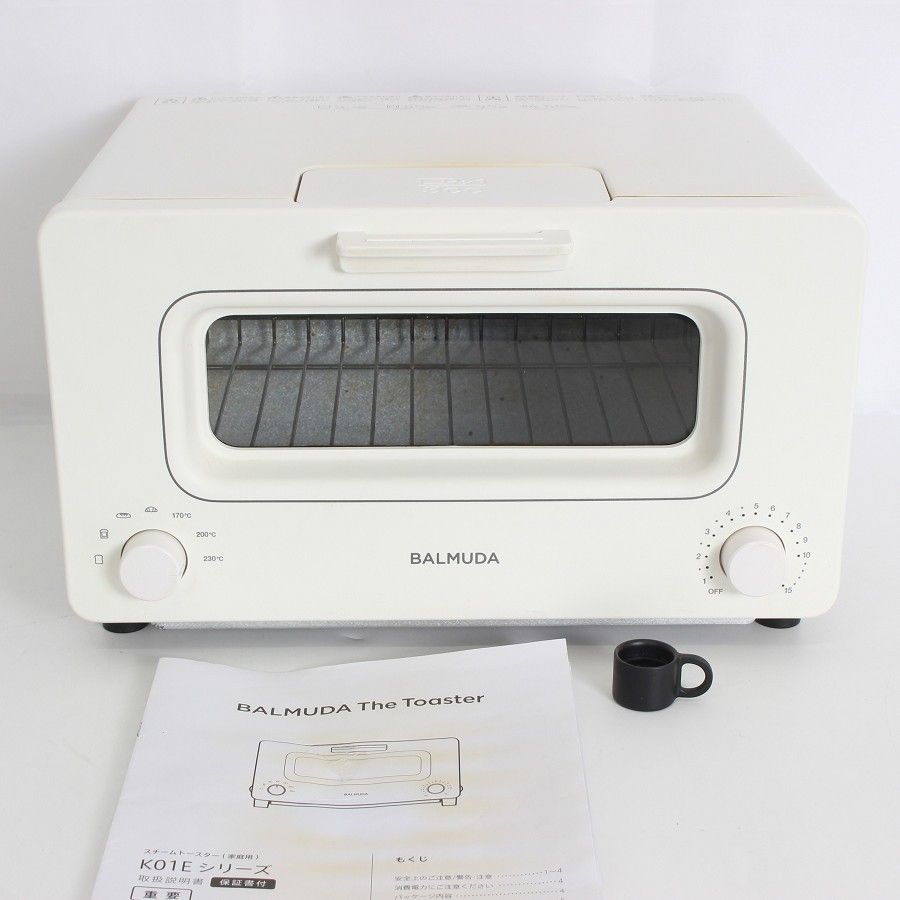 BALMUDA The Toaster K01E-WS スチームオーブントースター ホワイト