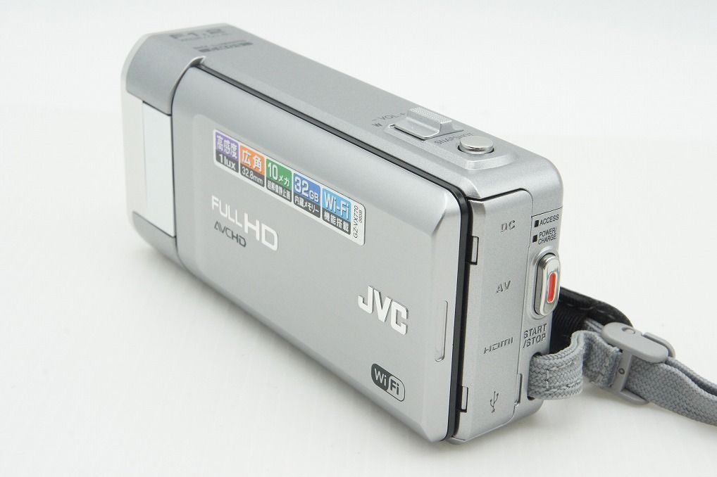 【美品】ケンウッドメモリームービーEverio JVC GZ-VX770-S Amazon.co.jp: JVCケンウッド JVC ハイビジョンメモリームービー