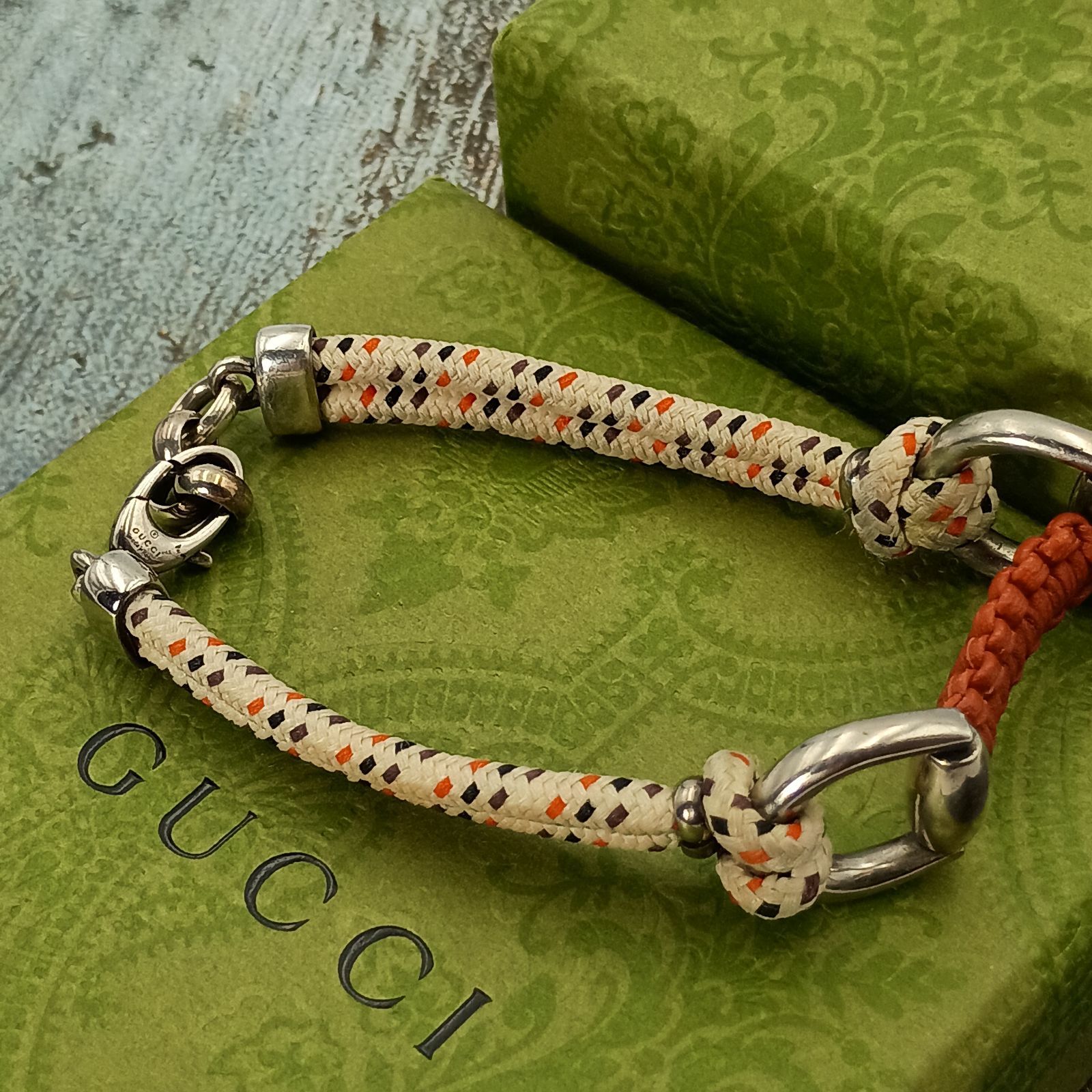 GUCCI グッチ ホースビット ブレスレット レディース メンズ シルバー