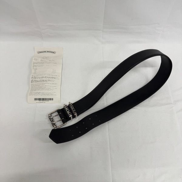 CHROME HEARTS/クロムハーツ ROLLER BELT 3PC ダブルピン/ローラー