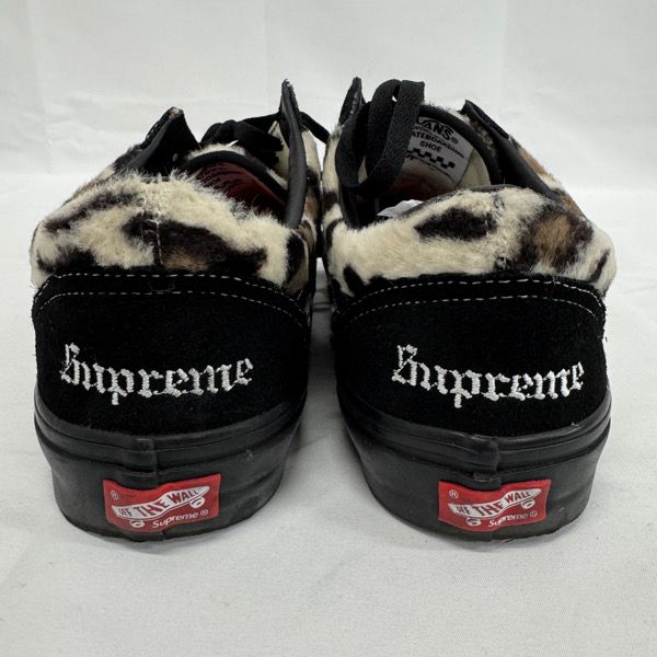  Supreme×VANS|シュプリーム×バンズ Leopard Old Skool|レオパード オールドスクール スニーカー |28.0 スニーカー 靴