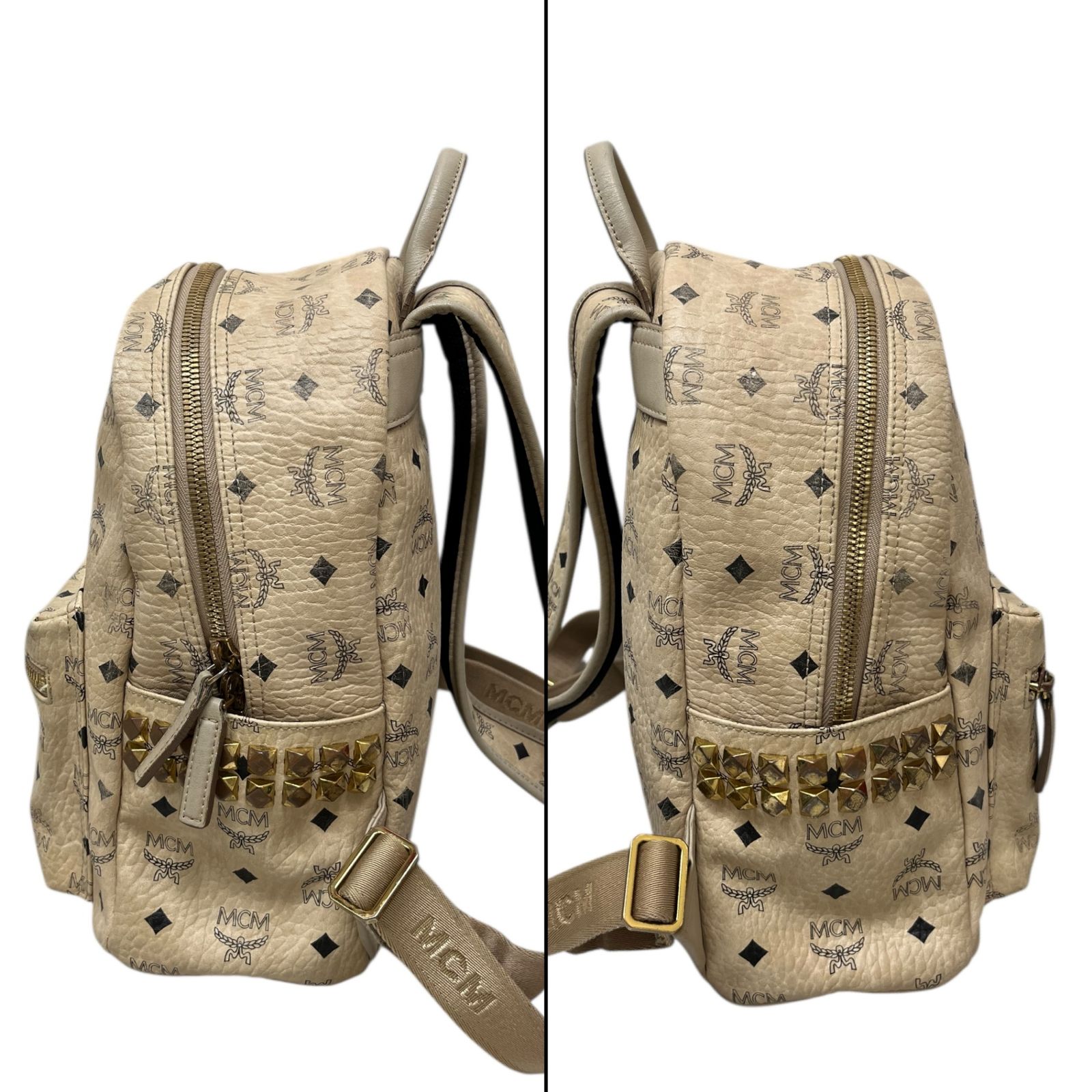 MCM (エムシーエム) STARK スターク サイドスタッズ バックパック 