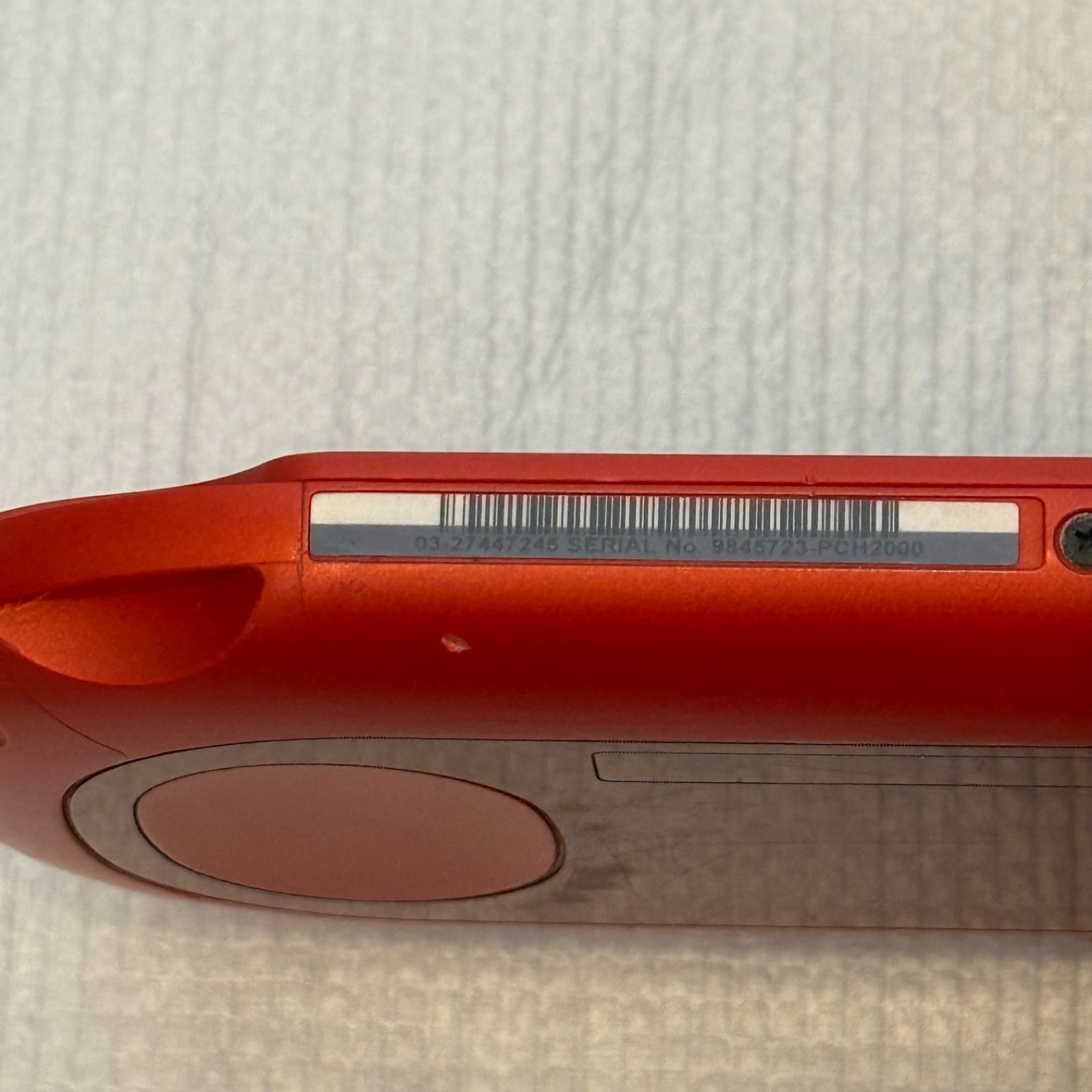  1 019 PSVITA PCH 2000 メタリック レッド き 本体 PS Vita(ヴィータ)