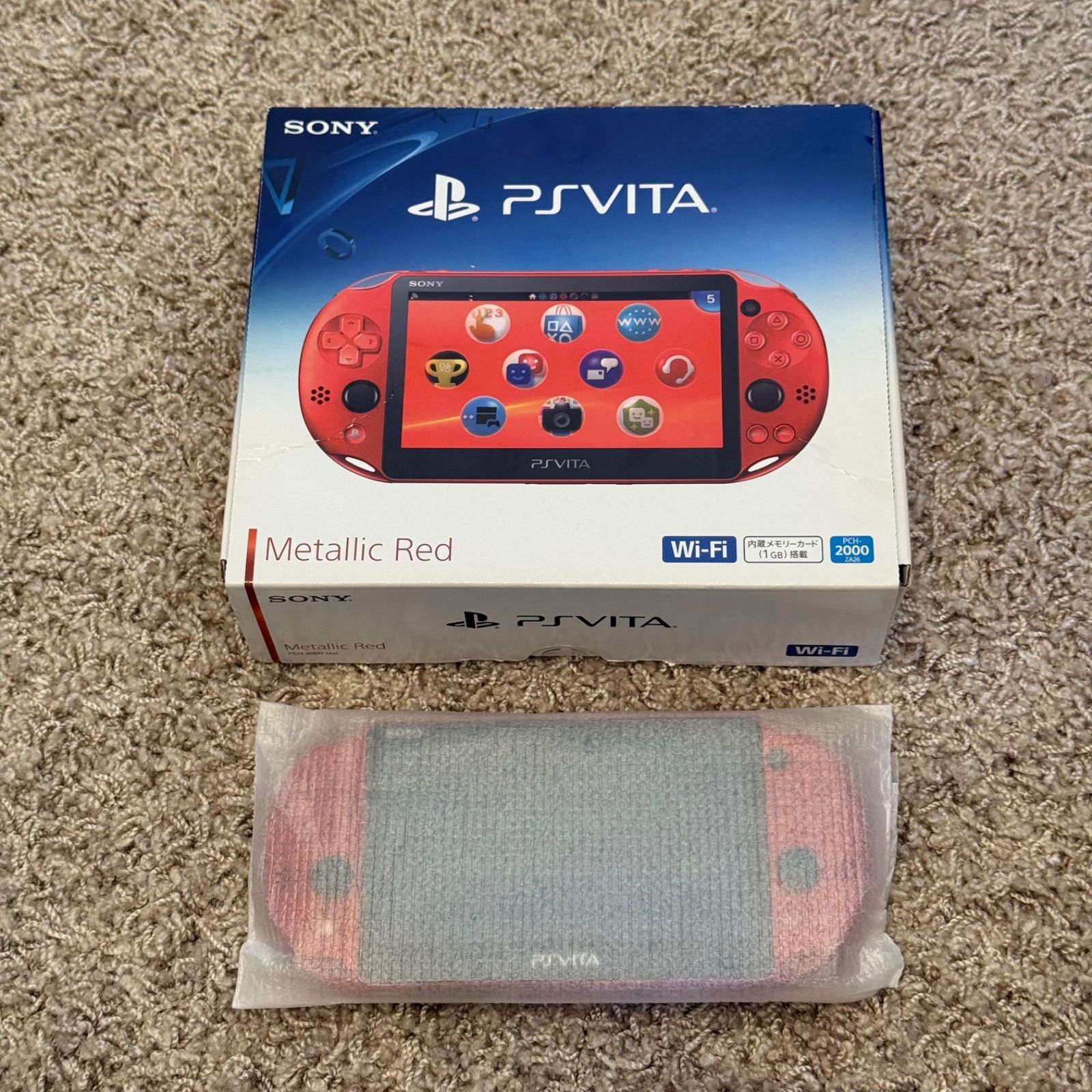 1 019 PSVITA PCH 2000 メタリック レッド き