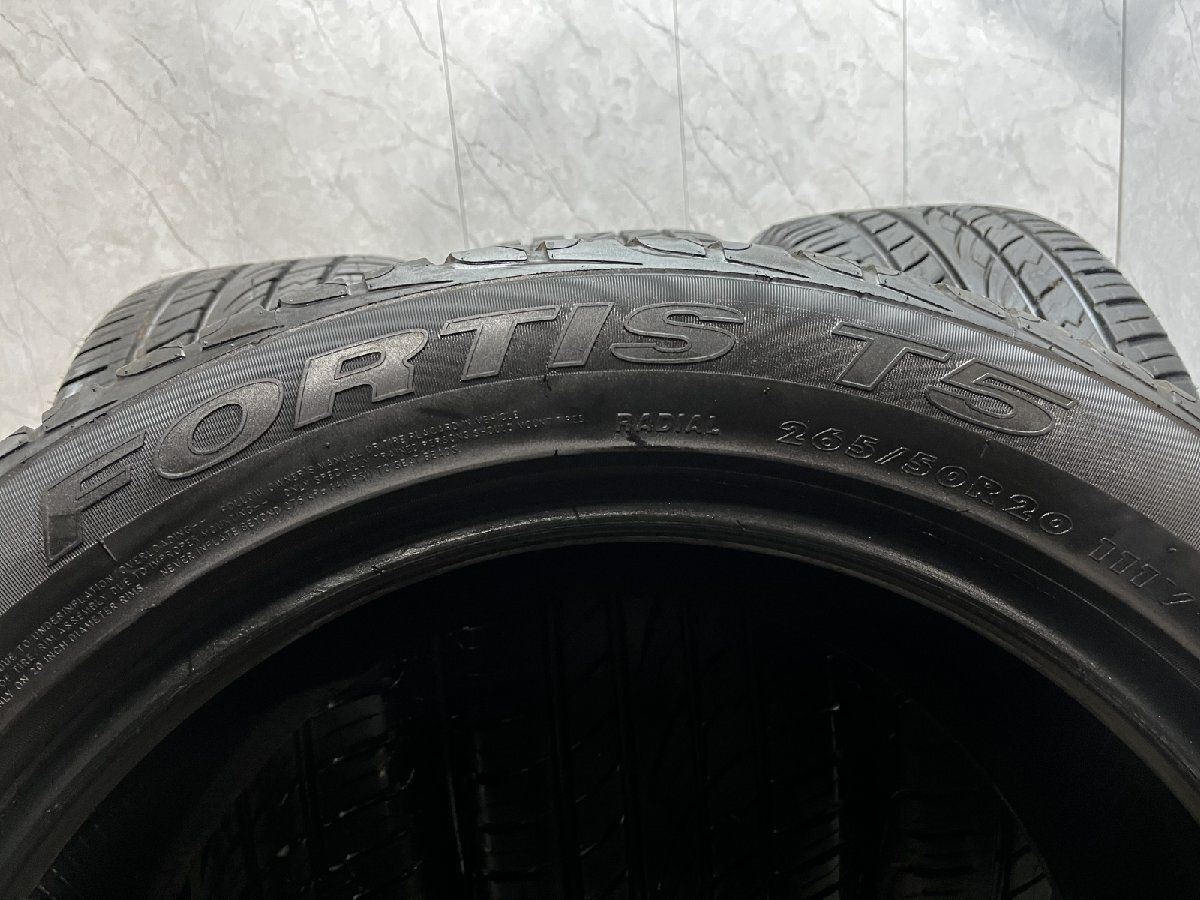  MAXTREK FORTIS T 5 265|50 R 20 20インチ 夏タイヤ 4本 21年製 バリ溝 グランドチェロキー ベンツ|EQS SUV等 KTI 492 20インチ サマータイヤ ノーマルタイヤ