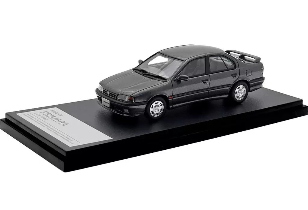 ミニカー 1|43 NISSAN PRIMERA 2.0 Te 1990 ダークグレーパール ハイ ストーリーシリーズ HS 480 GY