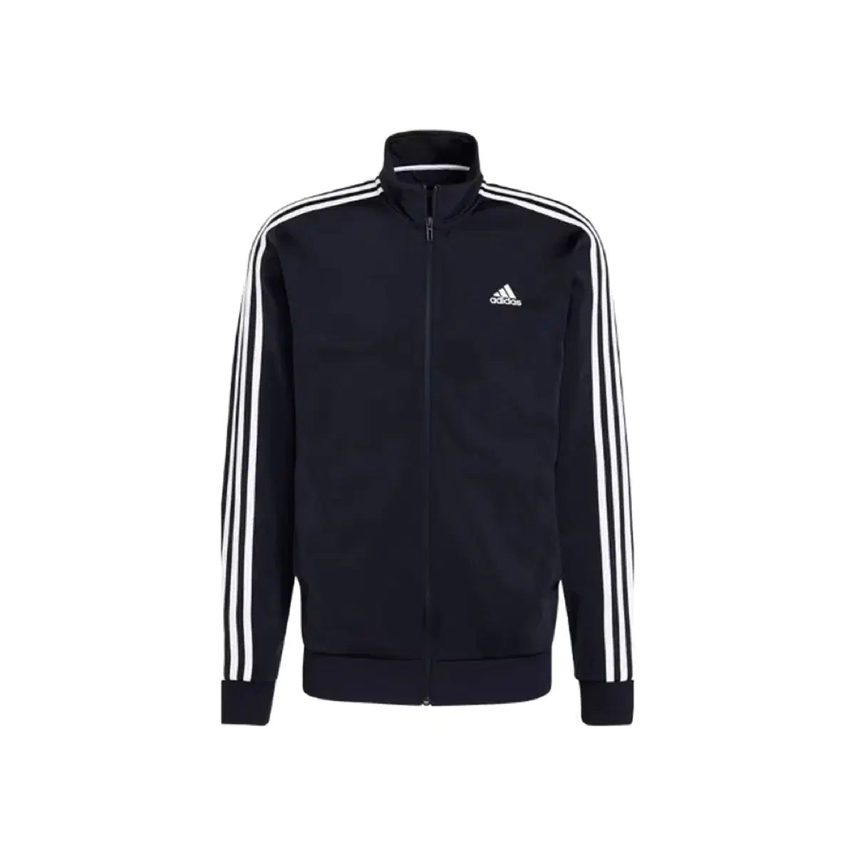 XL アディダス エッセンシャルズ ウォームアップ 3 S トラック ジャケット ジャージ インクカラー H 46100