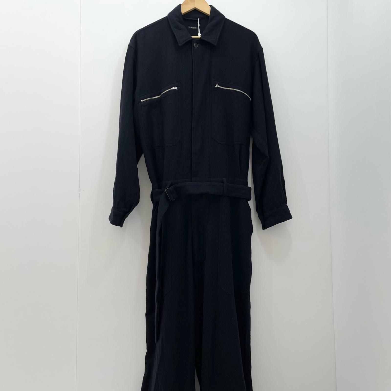 COMOLI リファインウールオールインワン Y03-01009 COMOLI (コモリ) リファインウール オールインワン