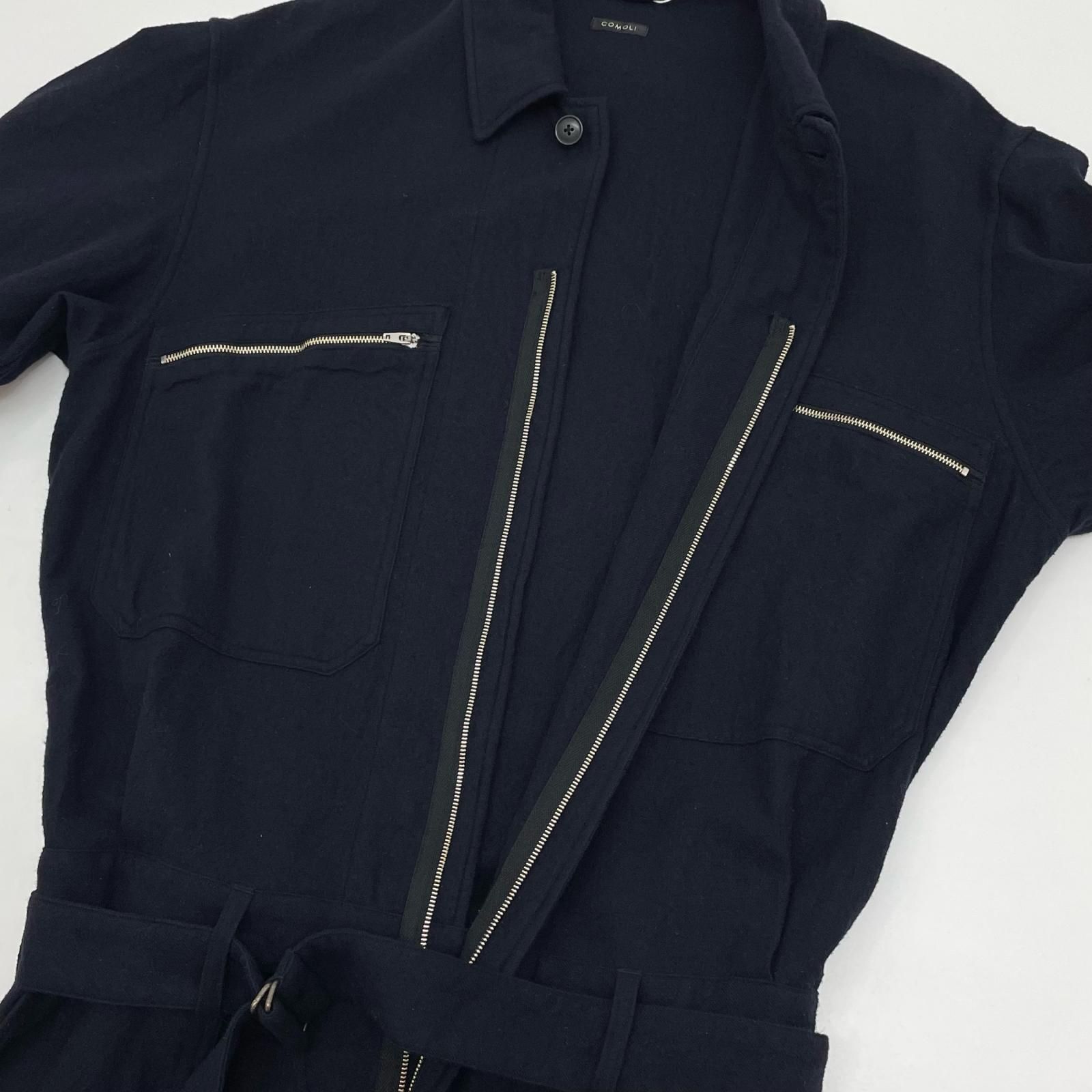 COMOLI リファインウールオールインワン Y03-01009 中古】COMOLI | コモリ 23AW リファインウールオールインワン