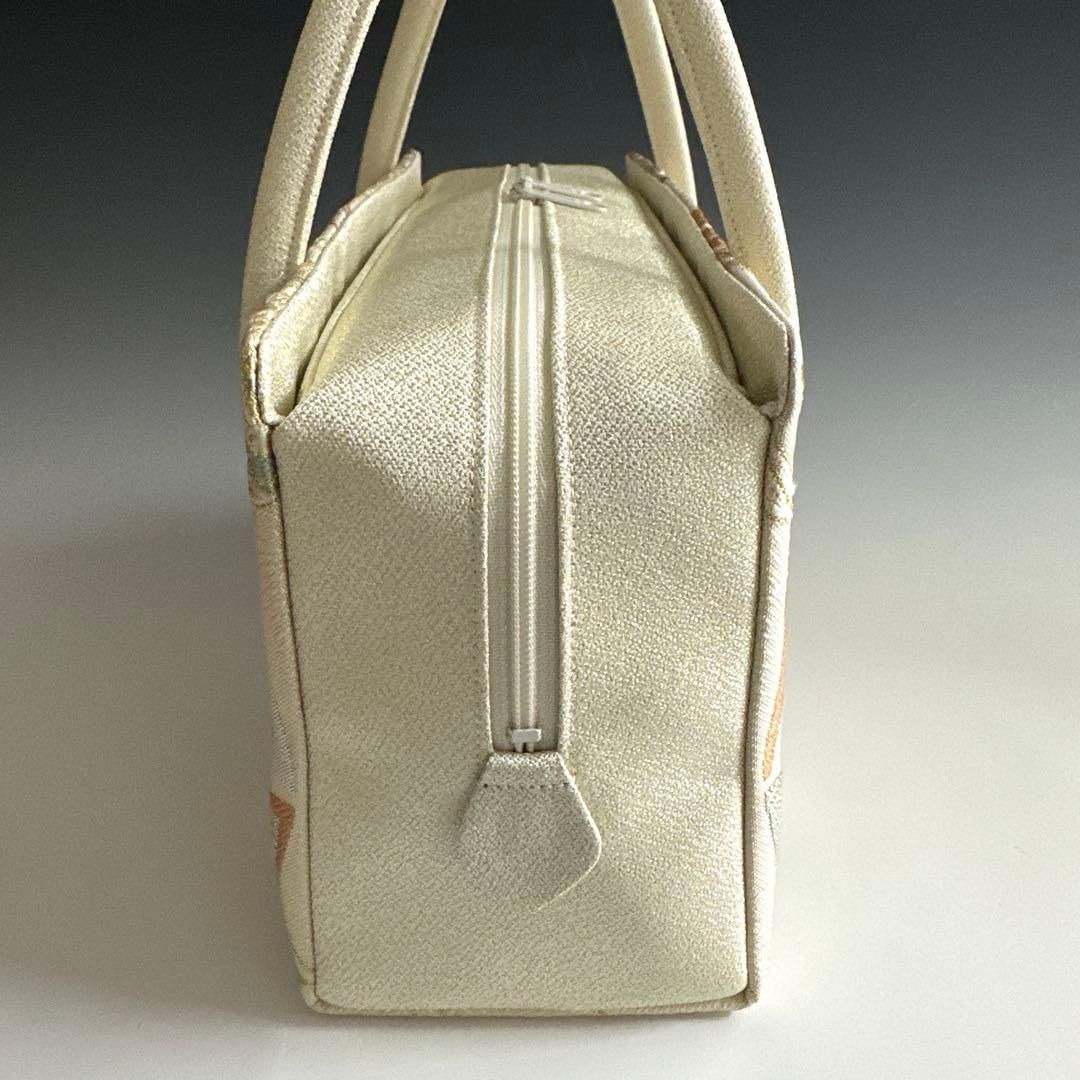 新品未使用品 京都 西陣織 正絹帯地使用 利休バッグお茶席 25121