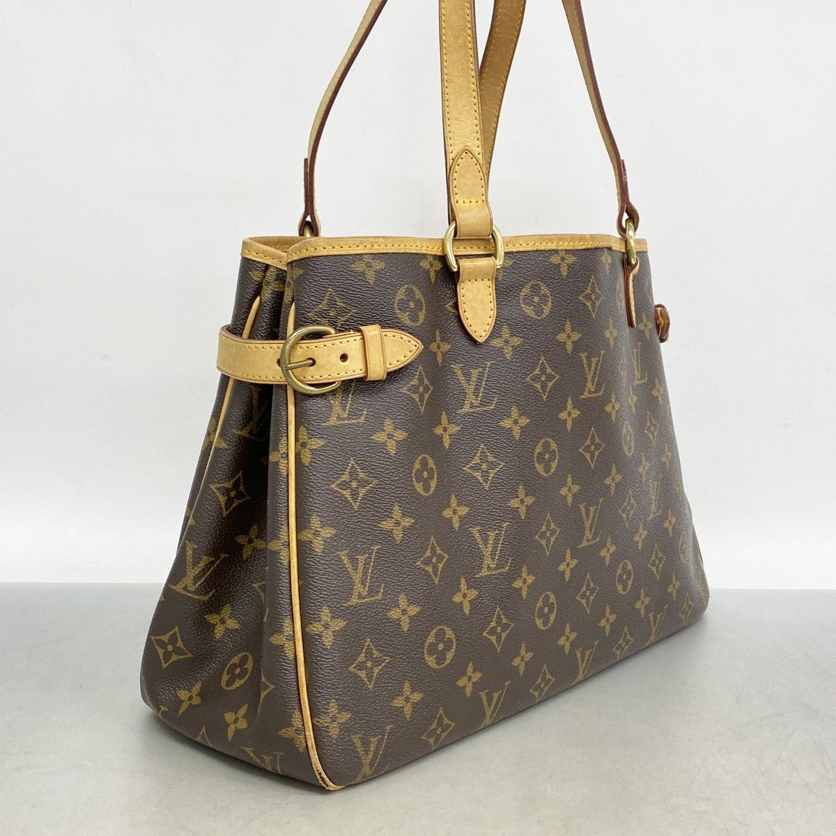 6ab0251】ルイヴィトン トートバッグ モノグラム バティニョール