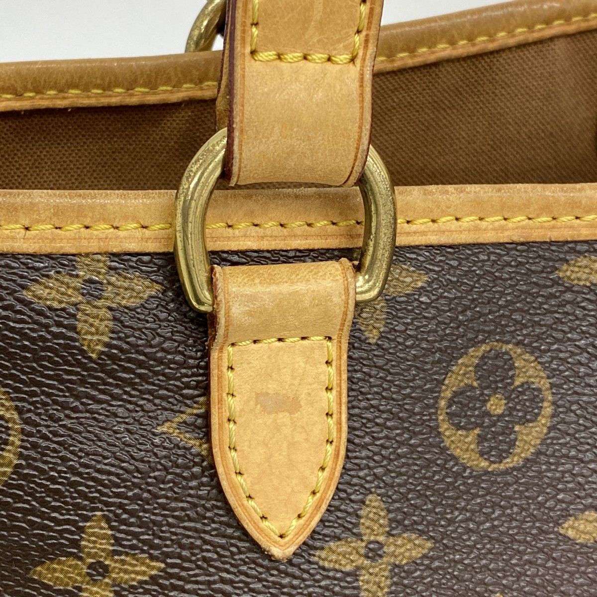 6ab0251】ルイヴィトン トートバッグ モノグラム バティニョール