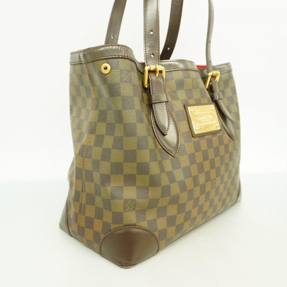 6ab0308-k】ルイヴィトン トートバッグ ダミエ ハムステッドMM N51204