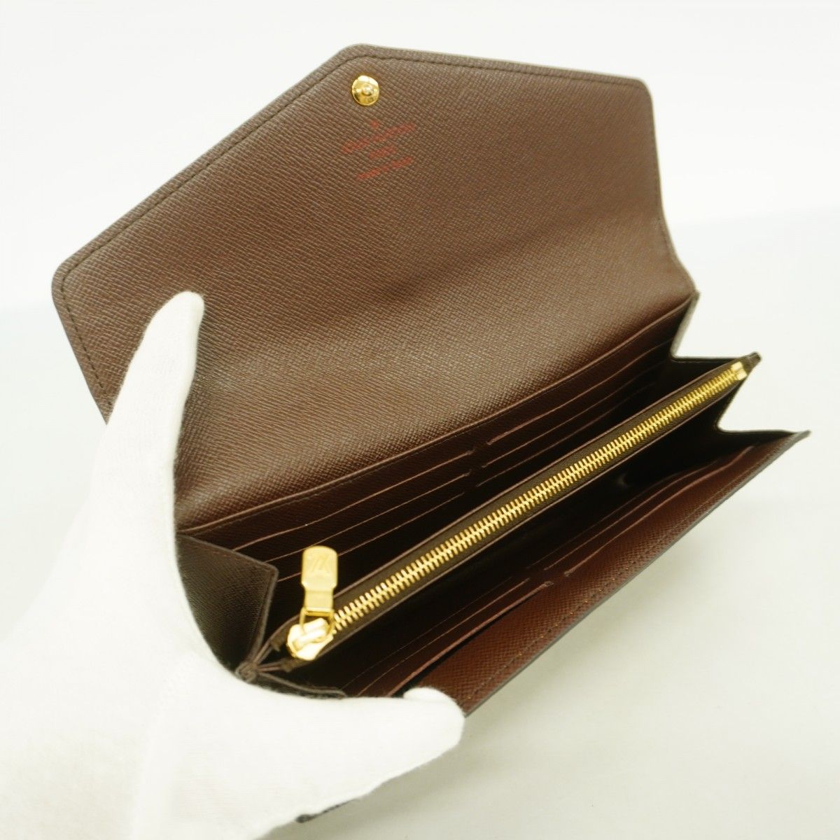 ルイヴィトン ダミエ エベヌポルトフォイユ サラ N63209 楽天市場】ルイヴィトン ポルトフォイユ サラ 長財布 ダミエ エベヌ