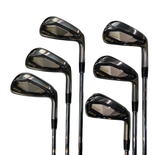 中古】 ダンロップ SRIXON ZXi5 ブラック 6S アイアンセット IR