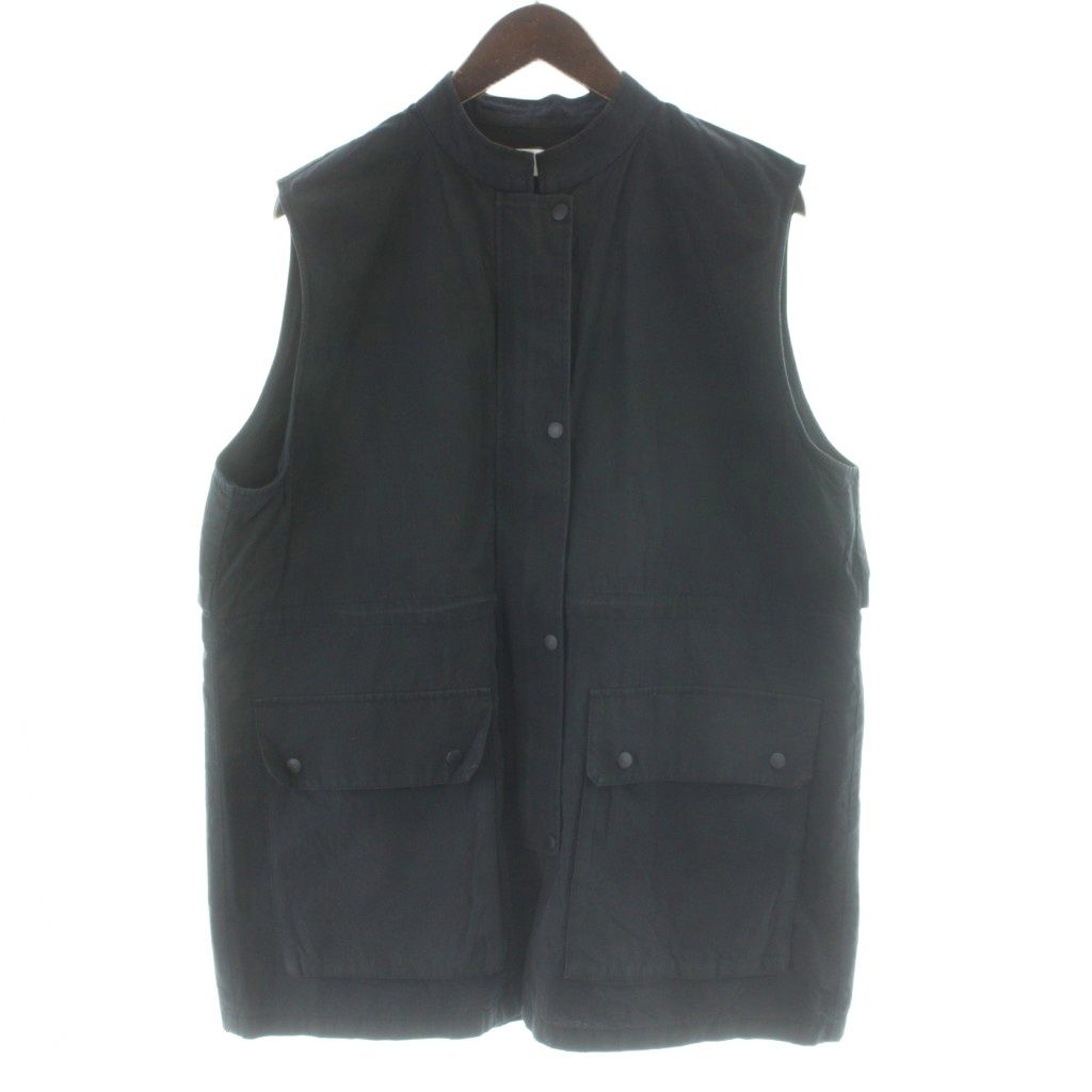 アダムエロペ Adam et Rope' 23SS ベスト F 黒 ブラック ノースリーブ