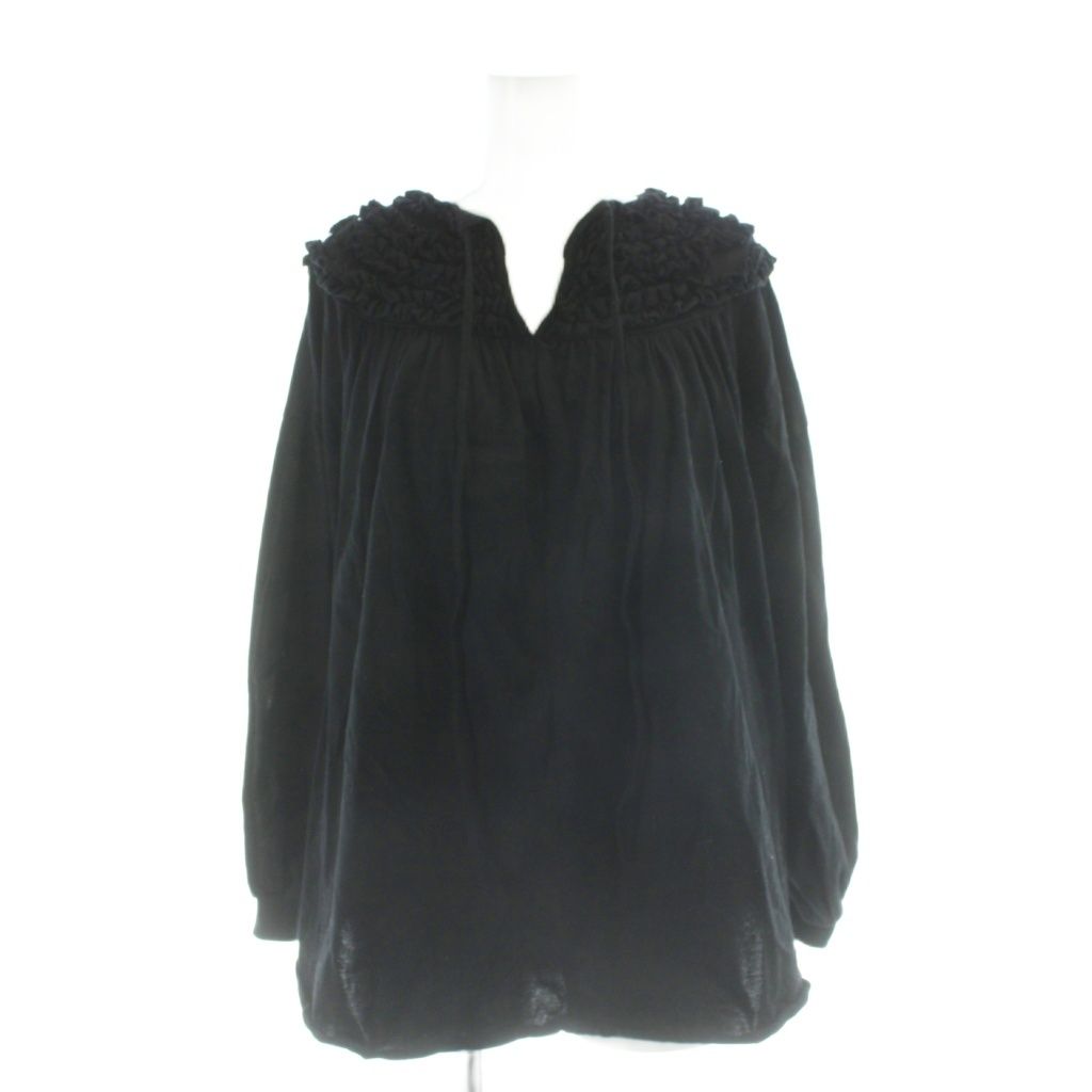 完売！ロージーモンスターフリルカットソー ロージーモンスター RosyMonster カットソー 長袖 フリル 黒 ブラック