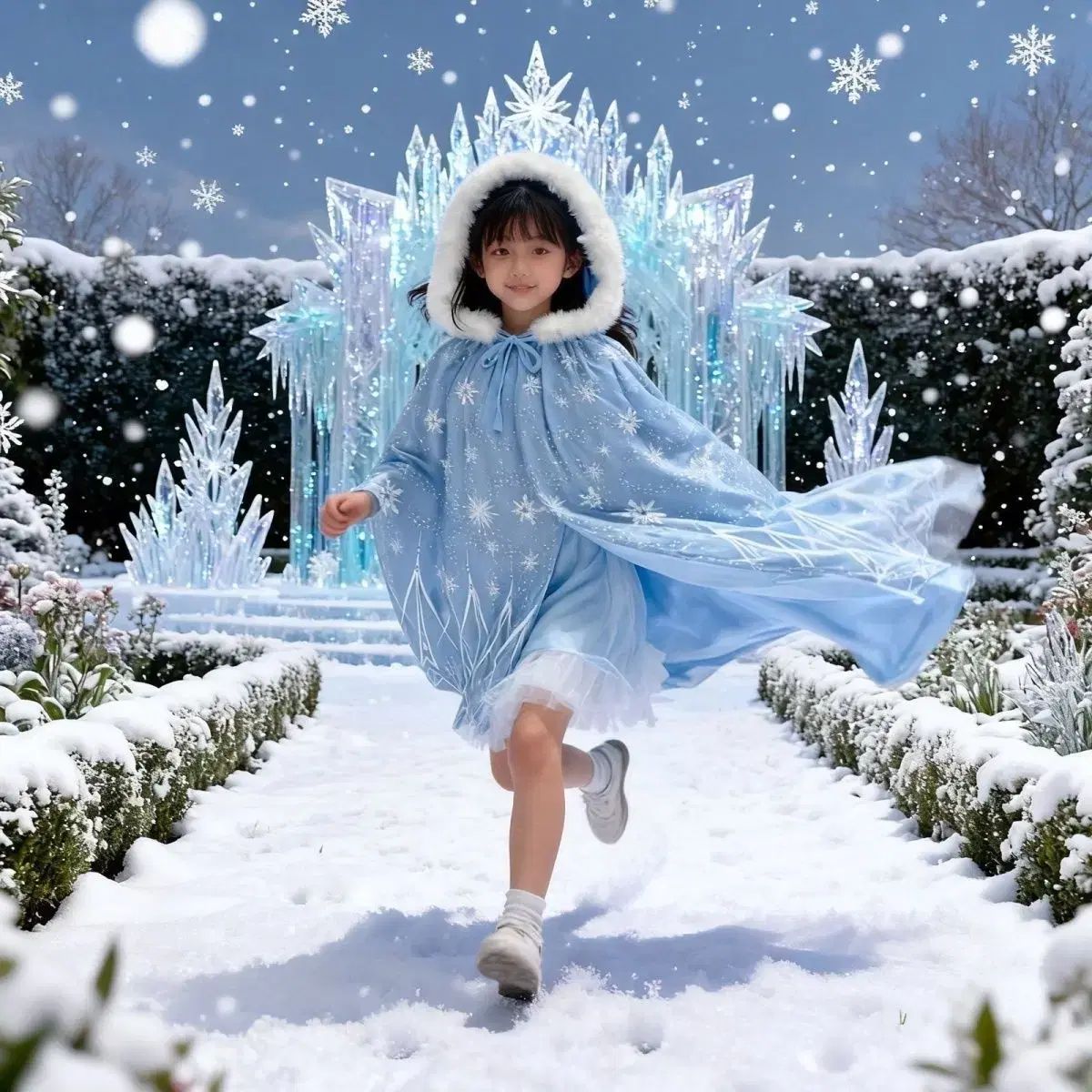 アナと雪の女王 エルサ ケープ、ティアラ、セット - メルカリ