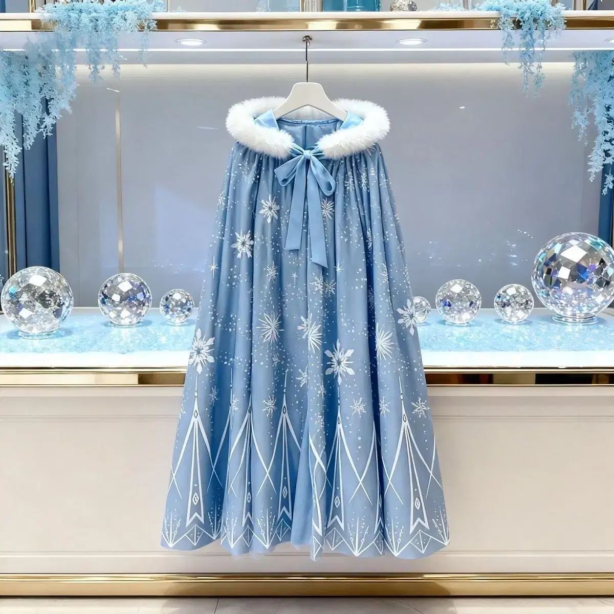 アナと雪の女王 エルサ ケープ、ティアラ、セット - メルカリ