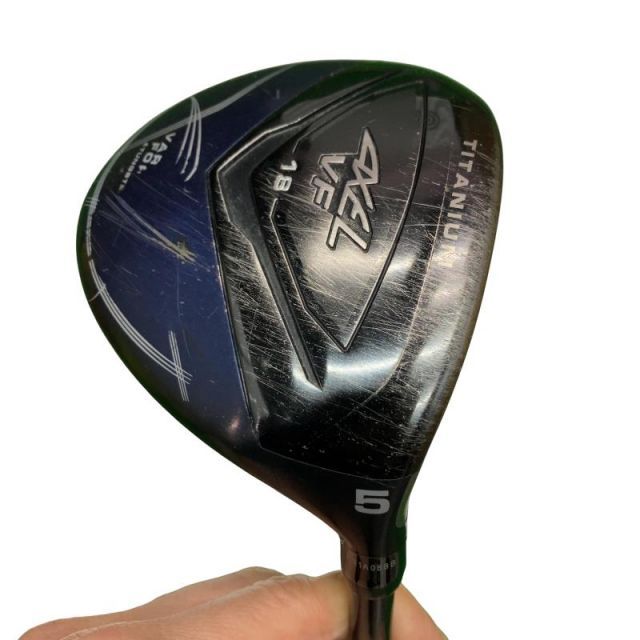 つるや AXEL VF LIGHT WEIGHT 5 W フェアウェイウッド FW Air Speeder フレックスR メンズ 男性用 右利き 右用 Cランク ゴルフクラブ