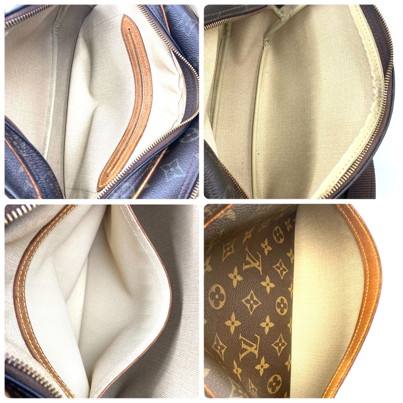 □訳あり美品□LOUIS VUITTON ルイヴィトン モノグラム リポーターPM