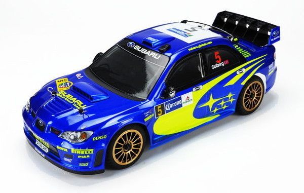 新品 HiTEC CARISMA 1/10 スバル インプレッサ WRC 2006 塗装済み