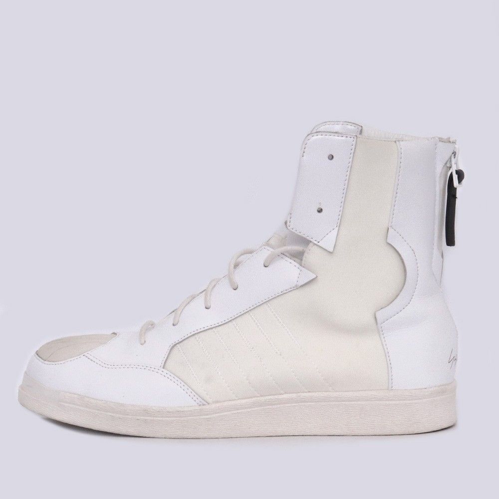 27 cm ADIDAS YOHJI YY PUNK ホワイト BY 9080