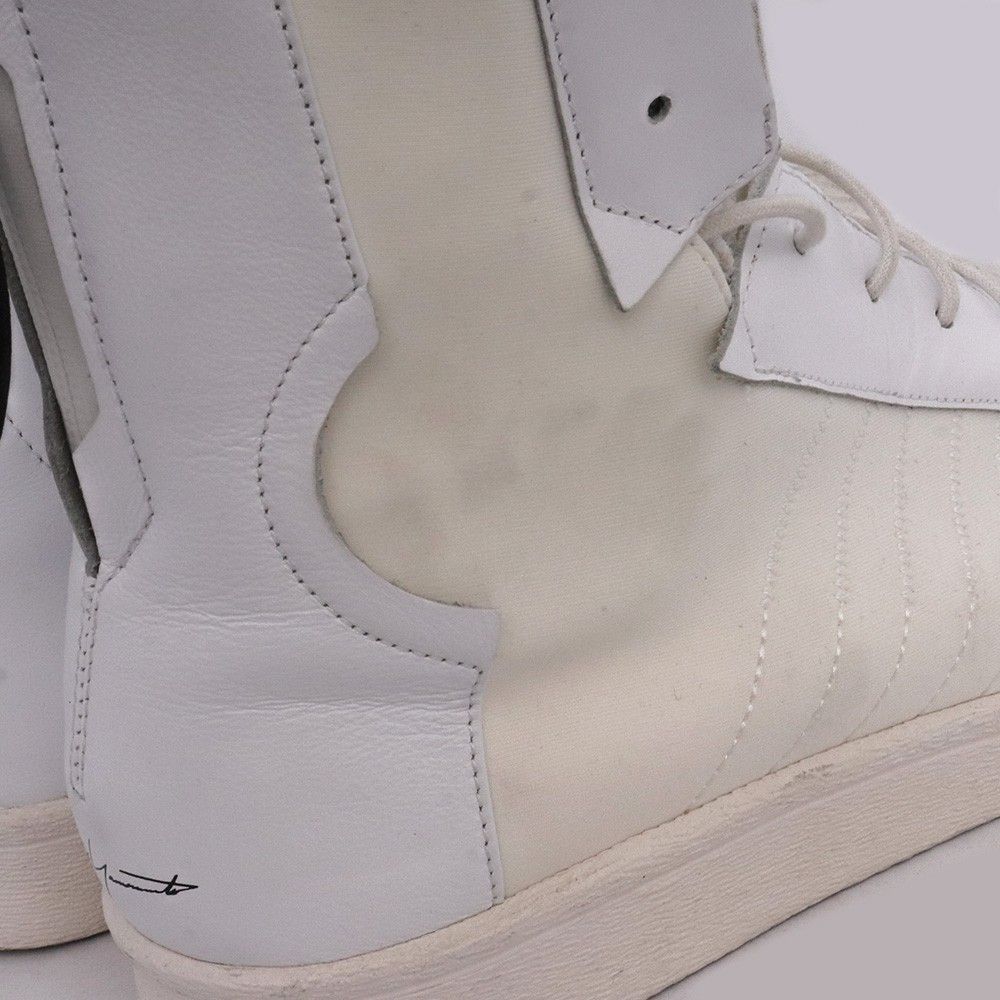  27 cm ADIDAS YOHJI YY PUNK ホワイト BY 9080 スニーカー 靴