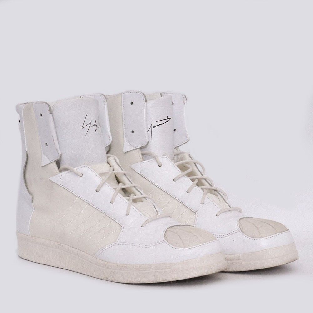 27cm ADIDAS YOHJI YAMAMOTO YY PUNK SUPERSTAR ホワイト BY9080