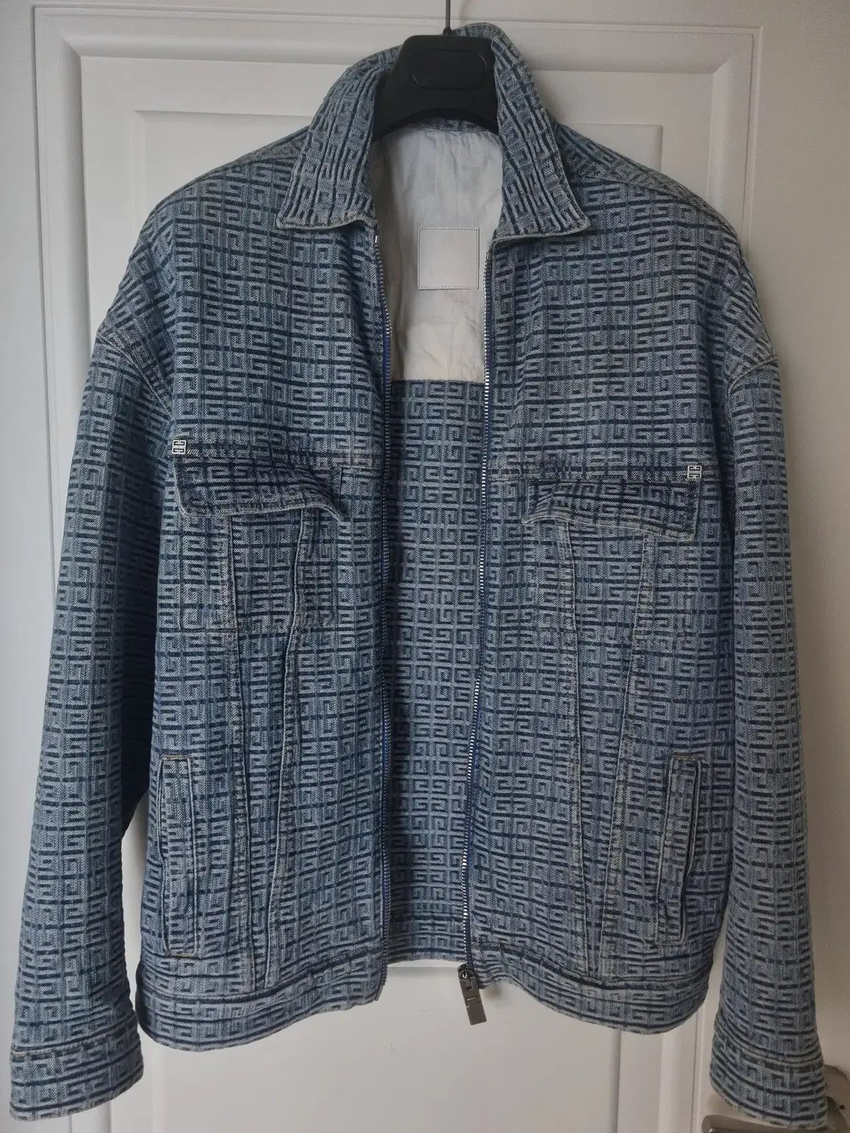 百貨店購入 Givenchy ジバンシィ ロゴ デニム トラッカー デニム