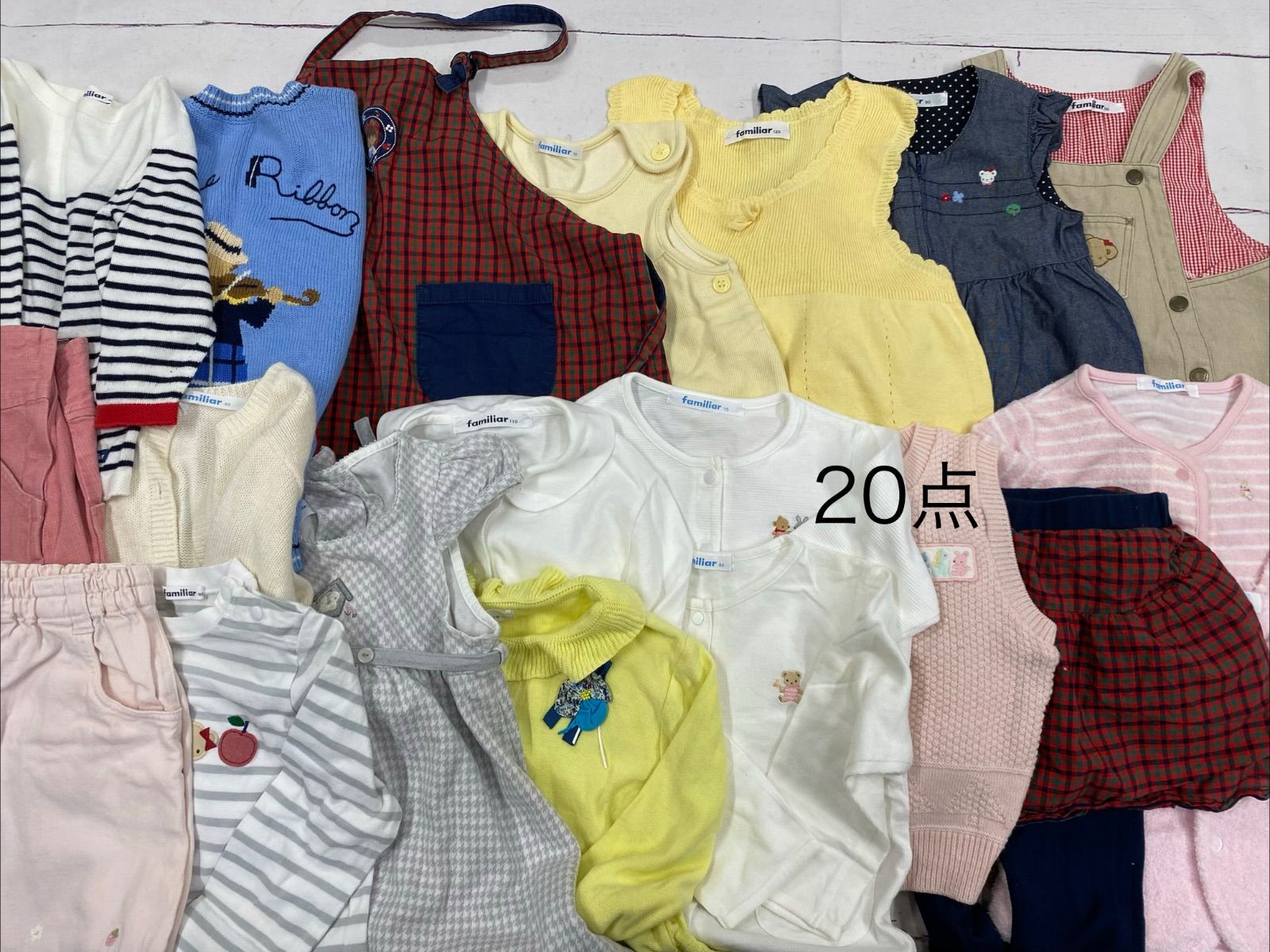 S482☆ ファミリア familiar おまとめ20点 訳あり入り - メルカリ