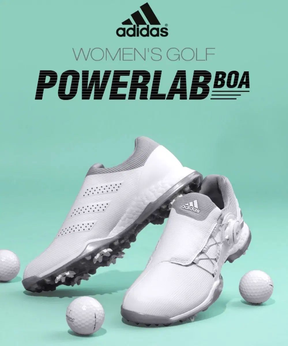 アディダス レディース パワーラブ BoA ゴルフシューズ 230