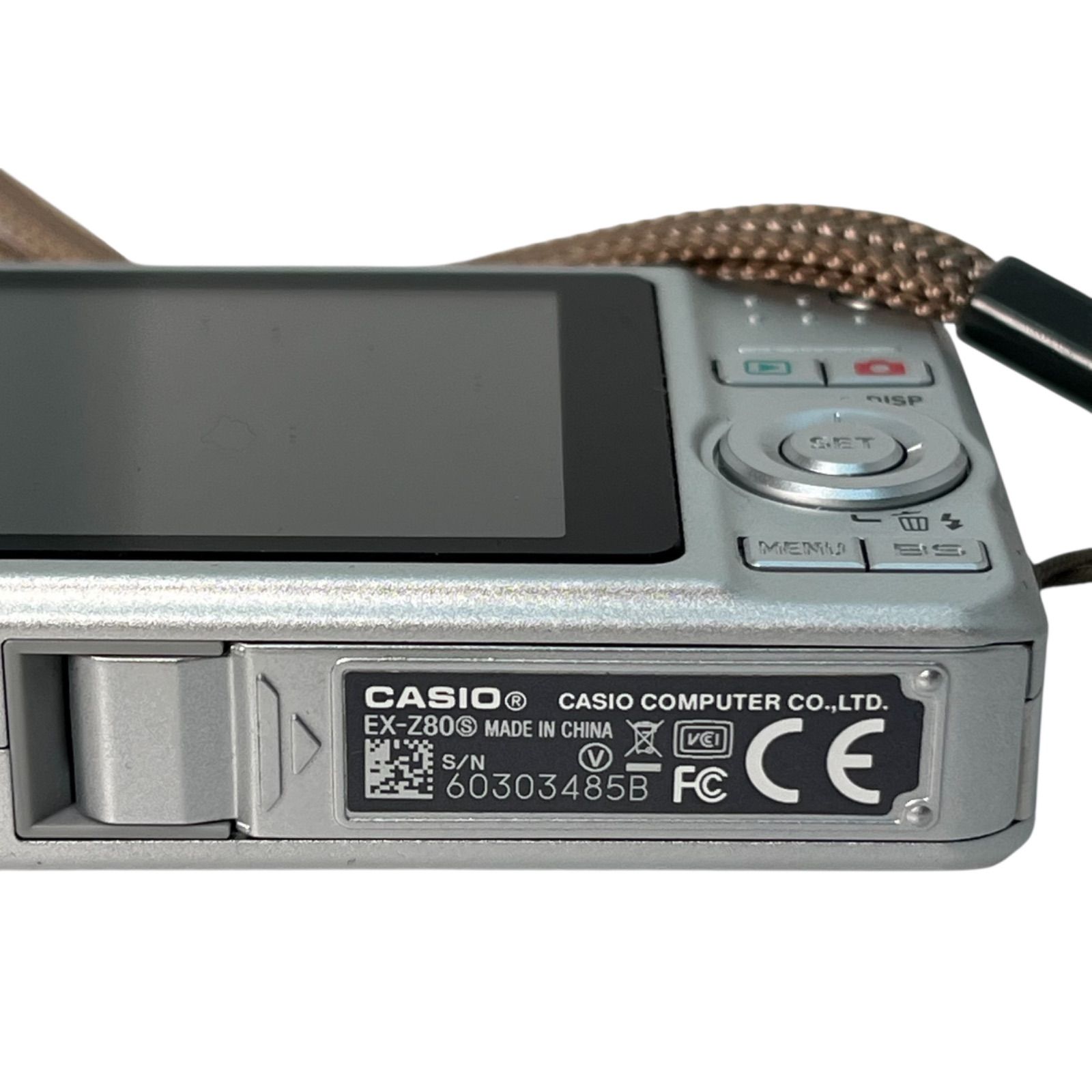 管2512-359】動作未確認☆CASIO カシオ EXILIM EX-Z80 コンパクト