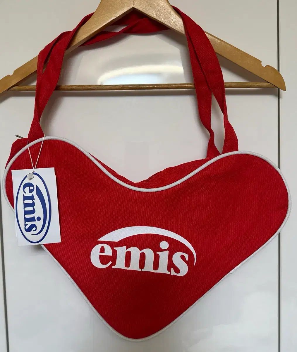 EMIS エミスハート バッグ レッド