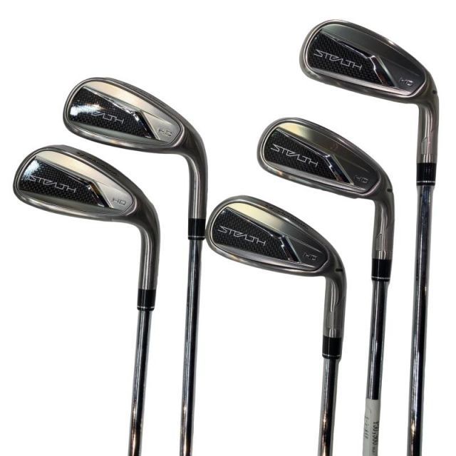 中古】 テーラーメイド STEALTH HD(2023) 5S アイアンセット IR KBS