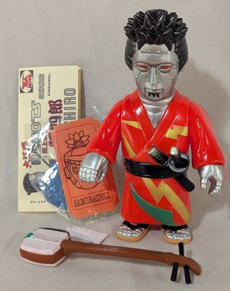 SamuraiDoll 大江戸ROBOTS 雨上がり狂四郎 赤