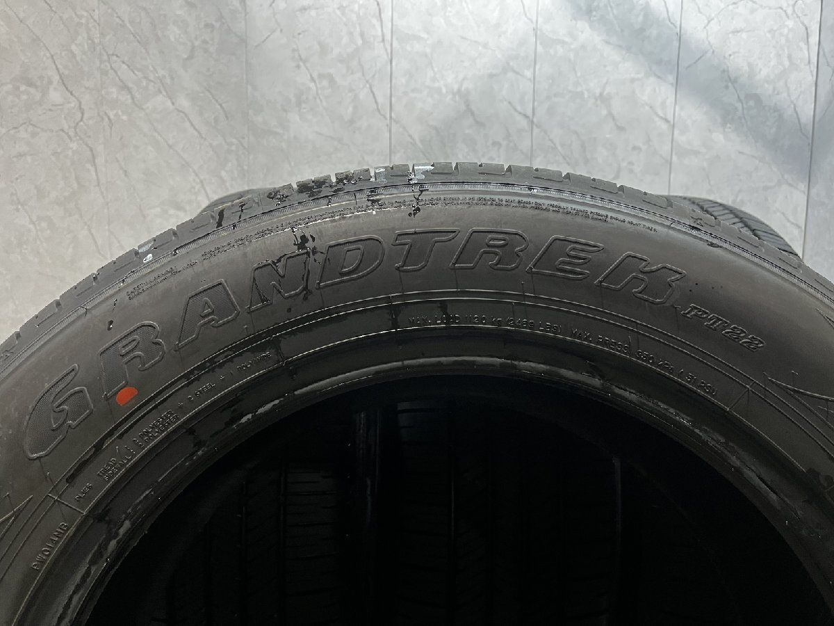 新車外し】2025年製 DUNLOP GRANDTREK PT22 265/60R20 20インチ 夏