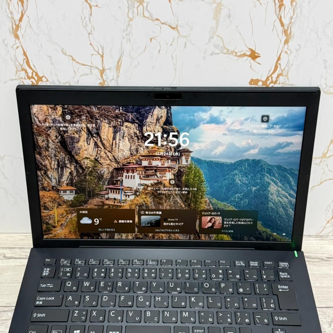 VAIO Pro PG 第10世代 8GB 256GB FHD office搭載 Office付き 即納