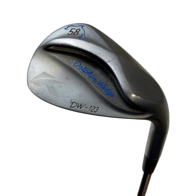 キャスコ Dolphin Wedge DW-123 シルバー 58° ウェッジ WG 特注シャフト フレックスS メンズ 男性用 右利き 右用 Cランク ゴルフクラブ