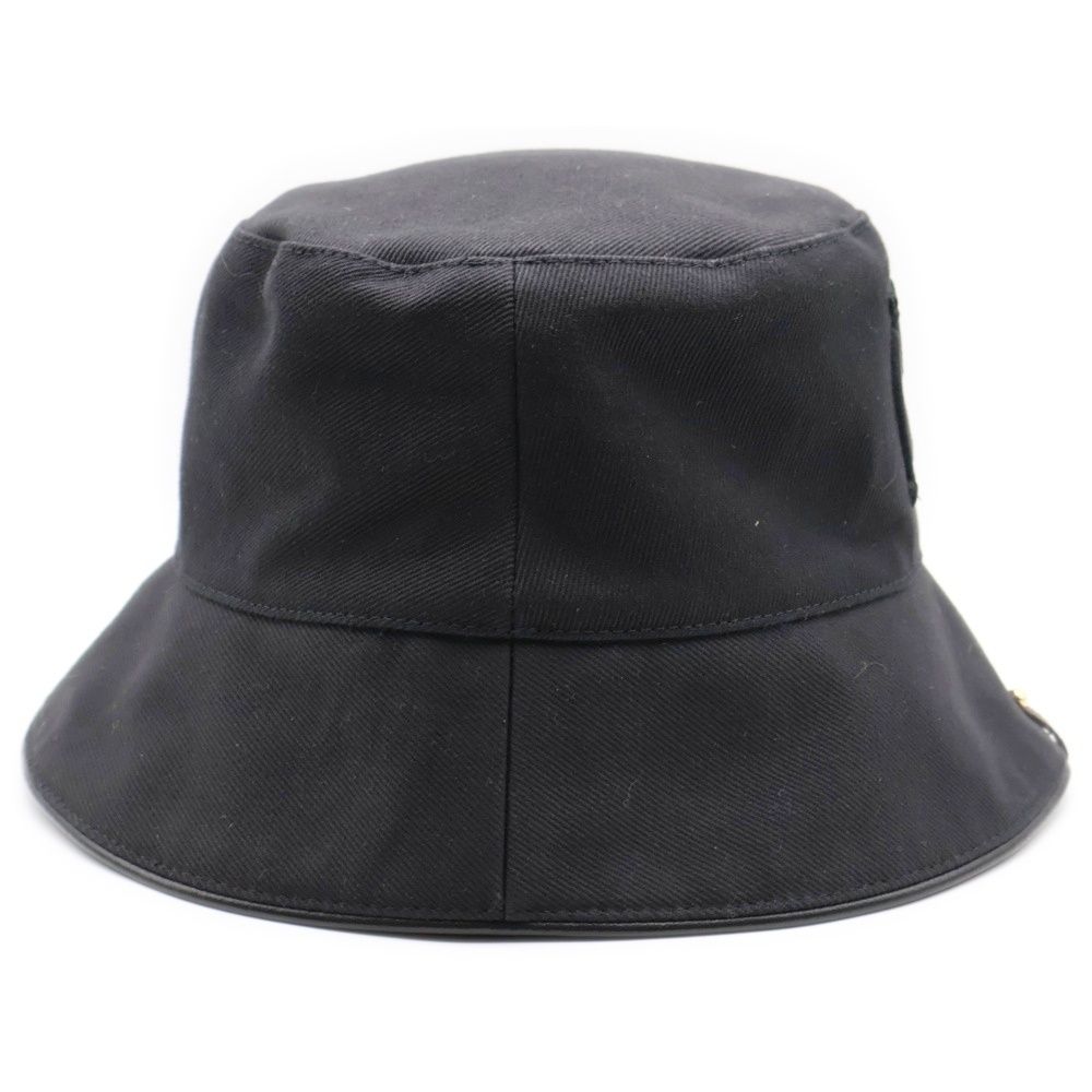 LOUIS VUITTON (ルイヴィトン) シャポー LV シティー ロゴ刺繍 レザー