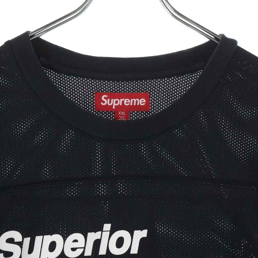 SUPREME (シュプリーム) 25SS Arabic Mesh L/S Top アラビックロゴ