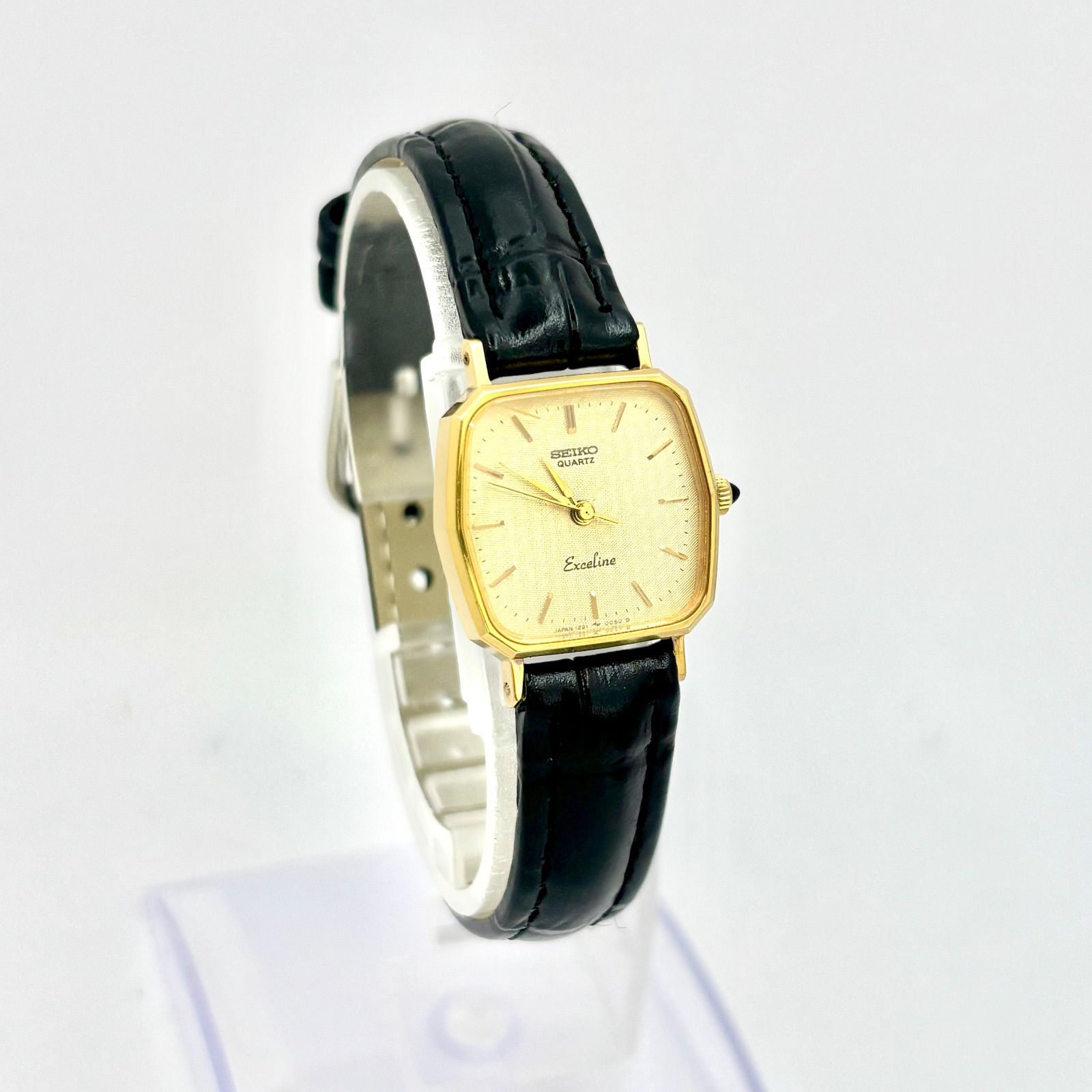 新品電池】SEIKO セイコー Exceline エクセリーヌ レディース 腕時計