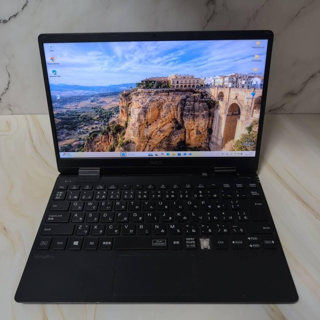 軽くて薄くすぐ使える NEC PC Win11/SSD128GB/i5 8G② NEC 10世代 i5 8GB SSD128 Win11 OfficeノートPC Office付き 即納