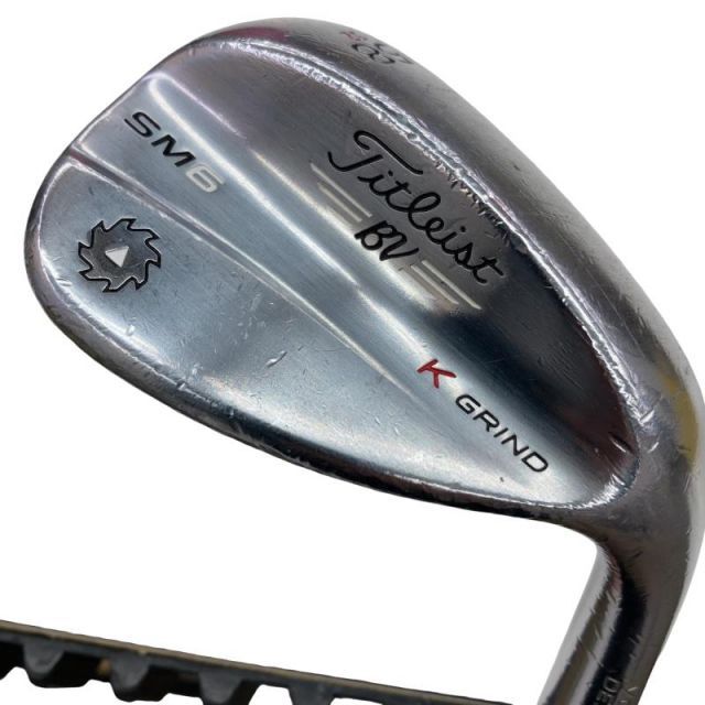 タイトリスト VOKEY SPIN MILLED SM 6 ツアークロム 58°|12° K ウェッジ WG NS PRO 950 GH フレックスS メンズ 男性用 右利き 右用 Cランク ゴルフクラブ