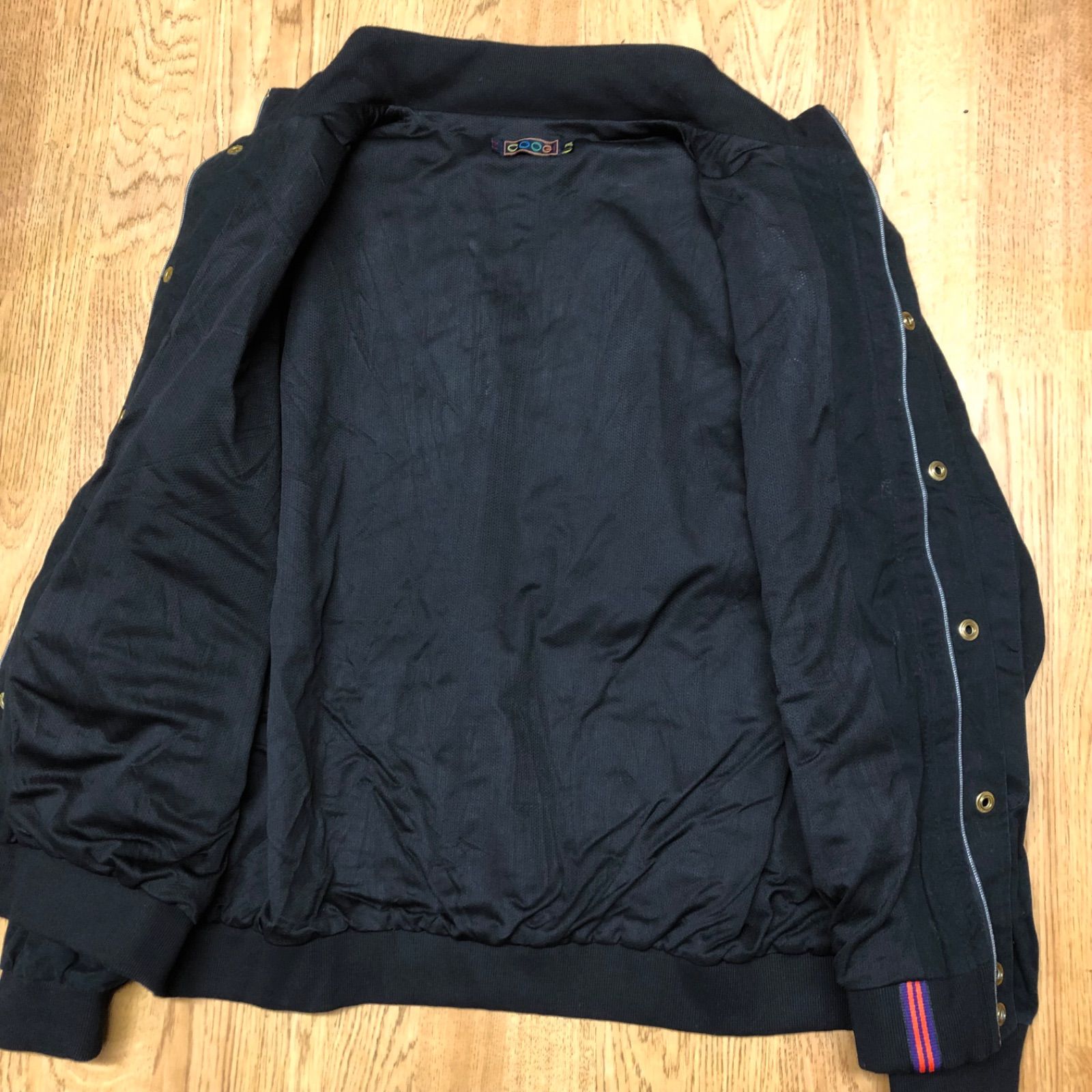 COOGI メンズ3XL クージー コットンジャケット ハイネック ジップ 